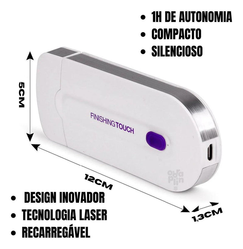 ElegânciaLaser Pro ® - Aparelho Depilador a Laser Sem Dor - Resultados Eficientes, Conforto USB - Ramane Store